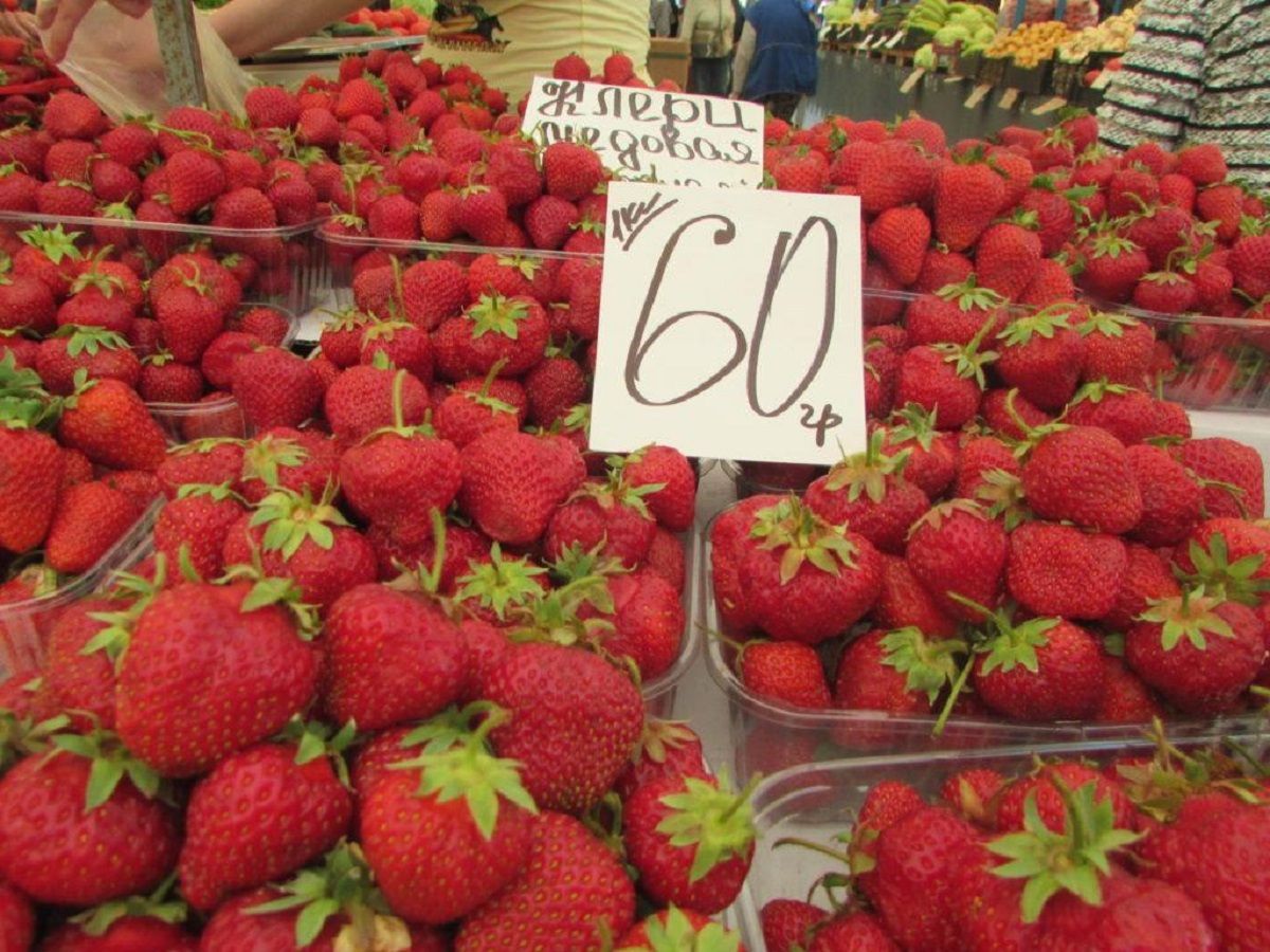 Цена на клубнику Цена на клубнику