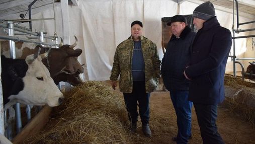 На Вінниччині відкрили першу в області сімейну молочну ферму